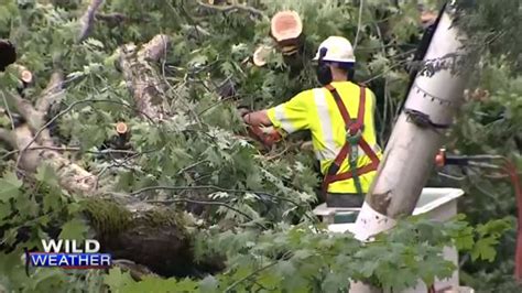 Crews cleaning up, NWS surveying damage after tornado touchdown in NH